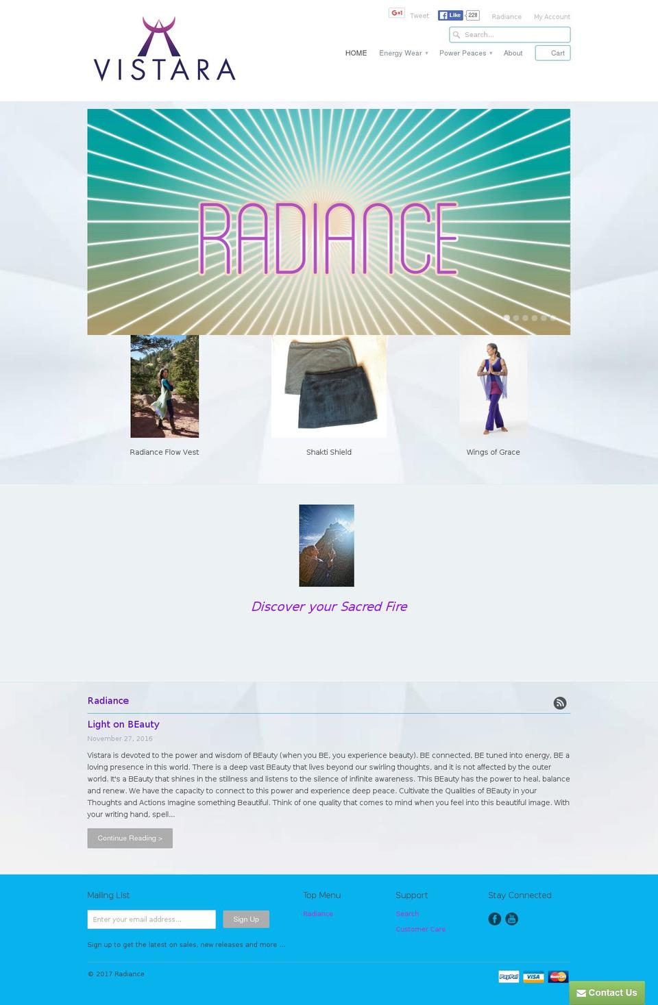 colleenvistara.com shopify website screenshot