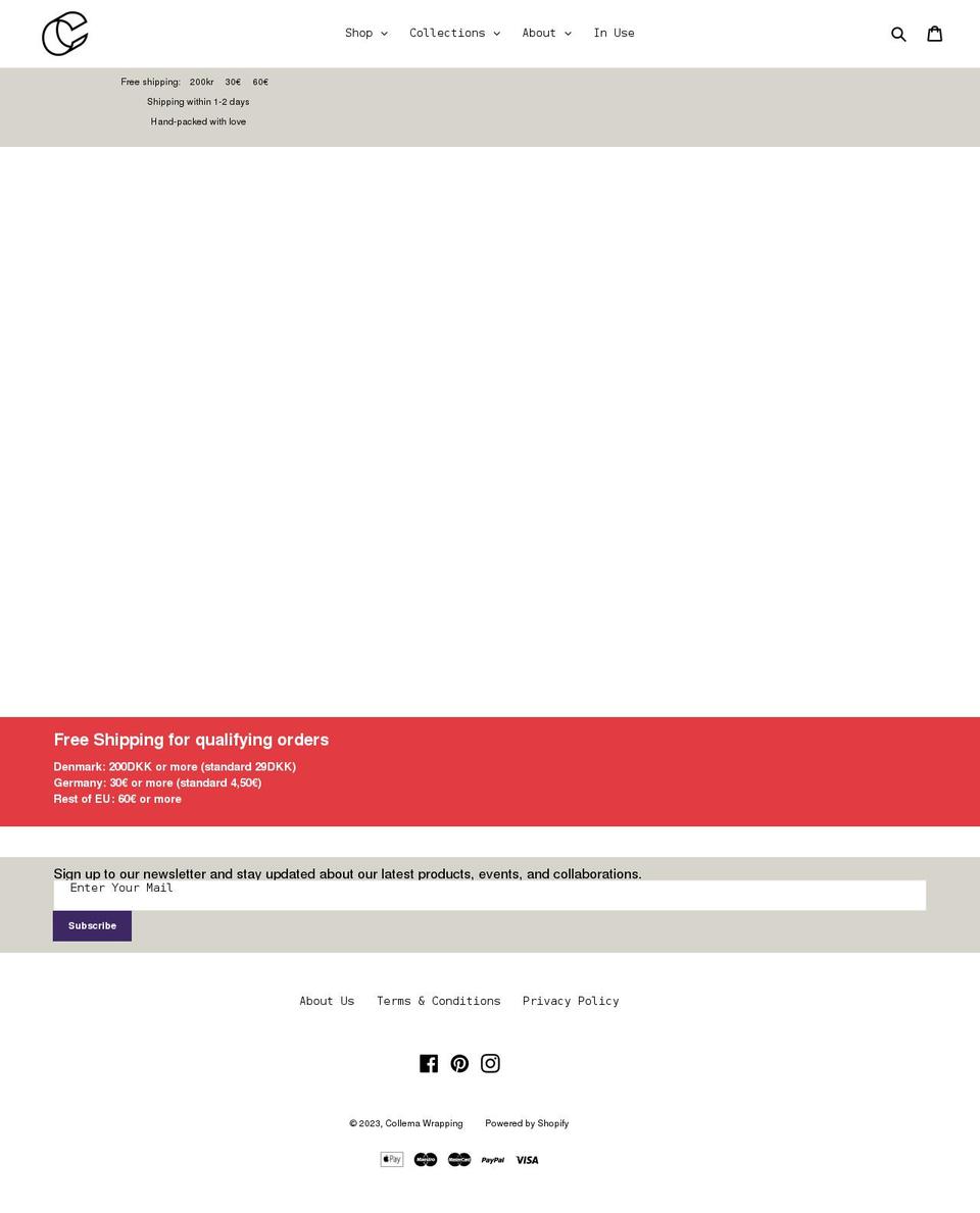 collema-wrapping.com — Shopify storefront screenshot