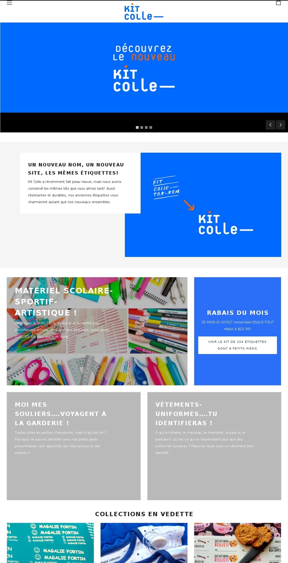 colletonnom.com — Shopify storefront screenshot