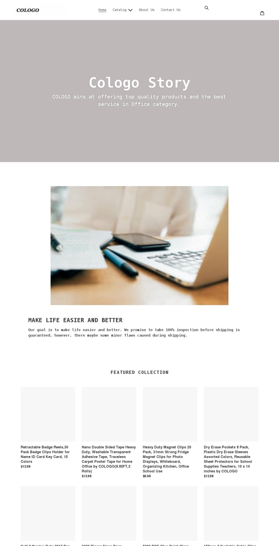 cologodirect.com shopify website screenshot