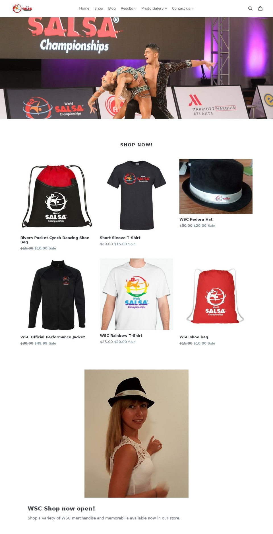 colombiabachatacongress.com shopify website screenshot