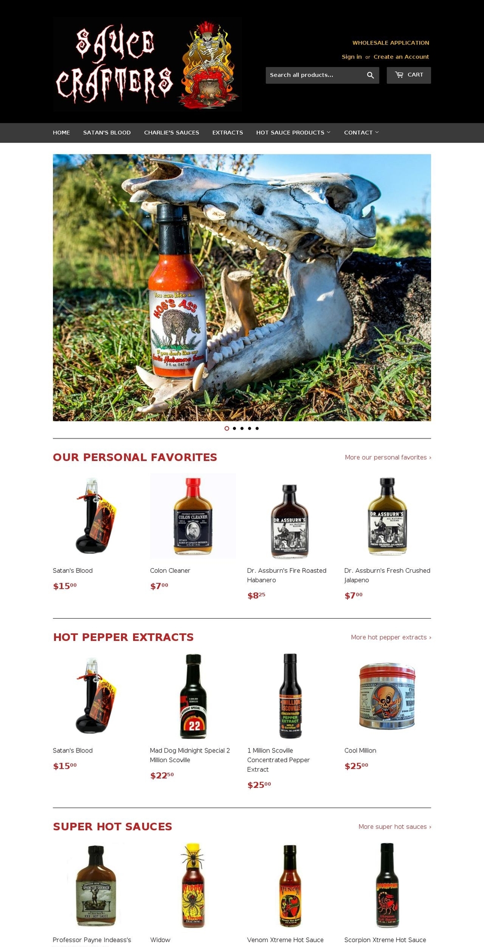 coloncleanerhotsauce.net shopify website screenshot
