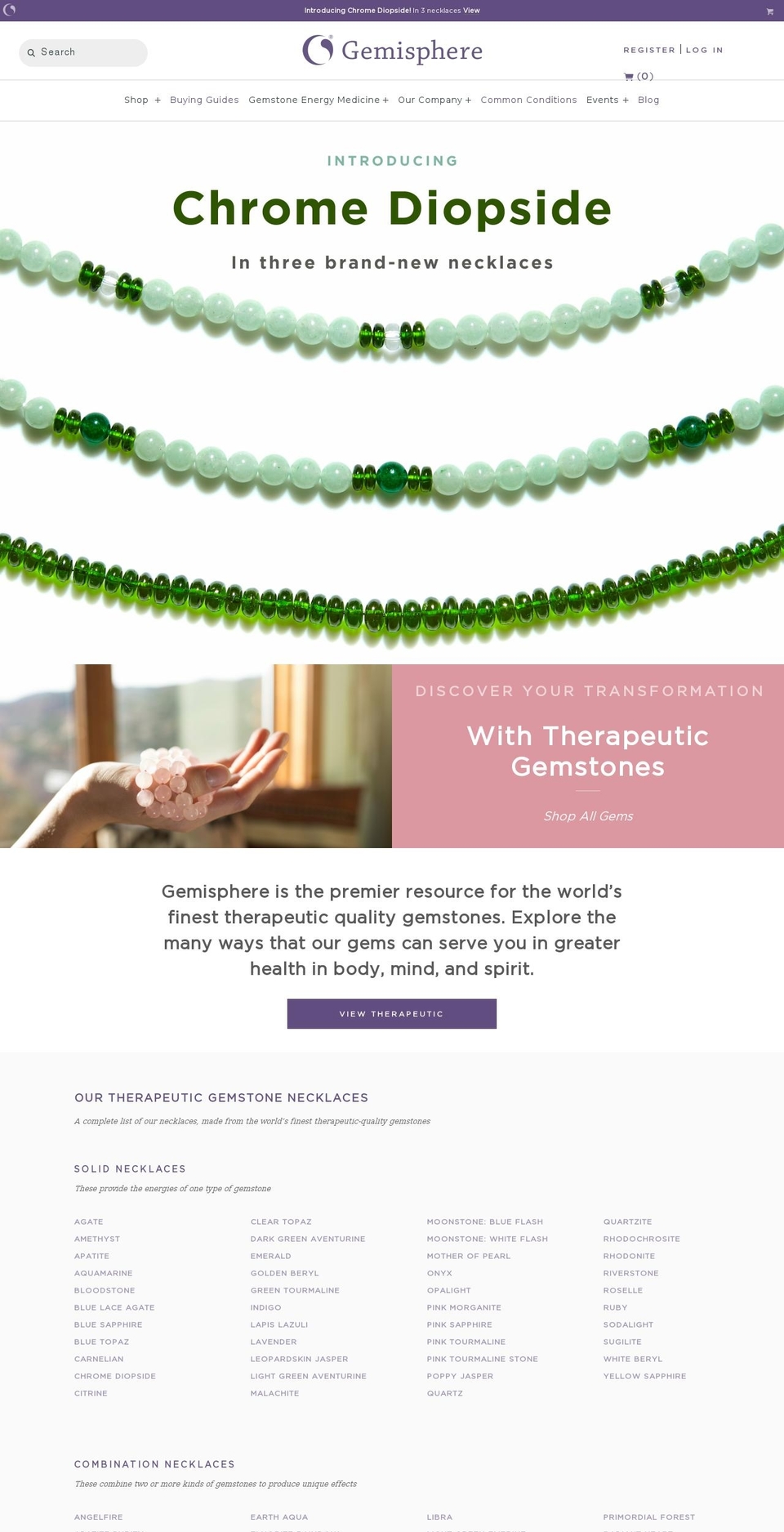 color-therapy.org shopify website screenshot