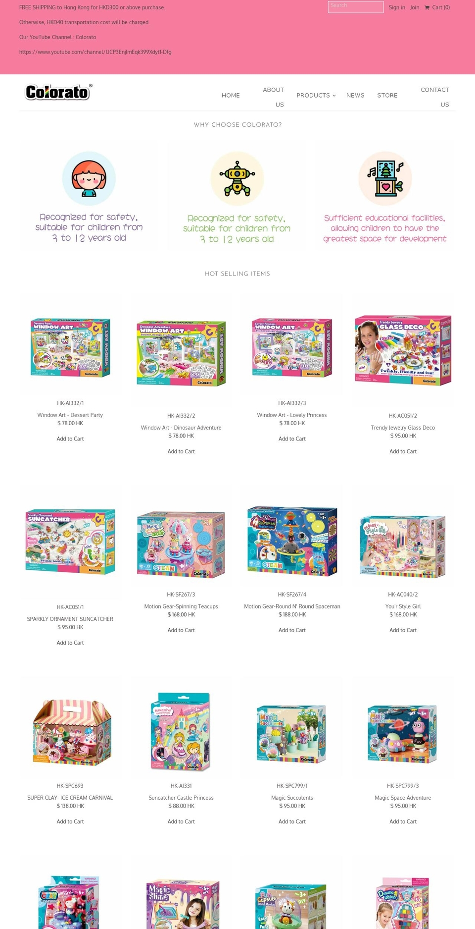 colorato-diy.net shopify website screenshot