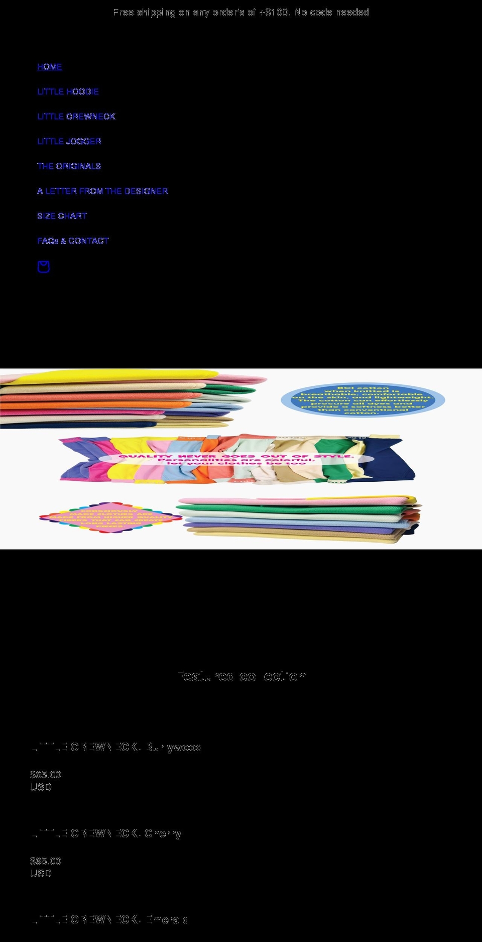 colorbloc.com shopify website screenshot