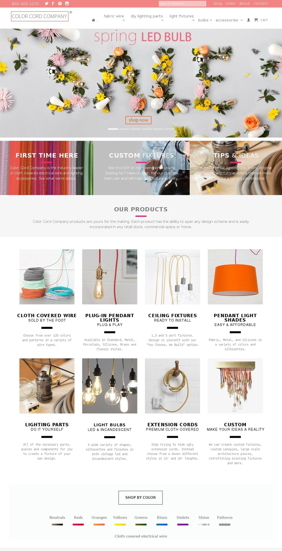 colorcord.com shopify website screenshot