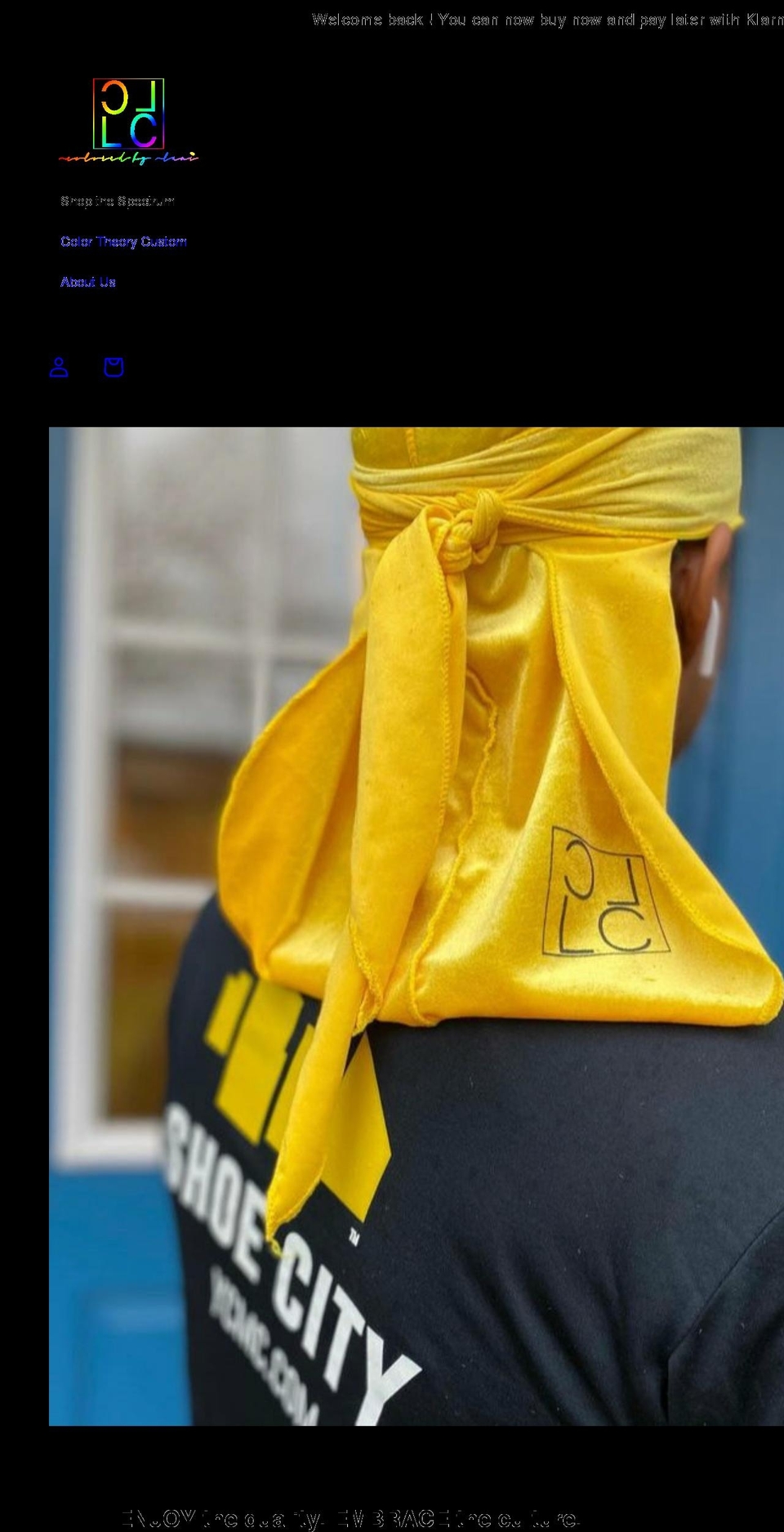 coloredbylani.com shopify website screenshot