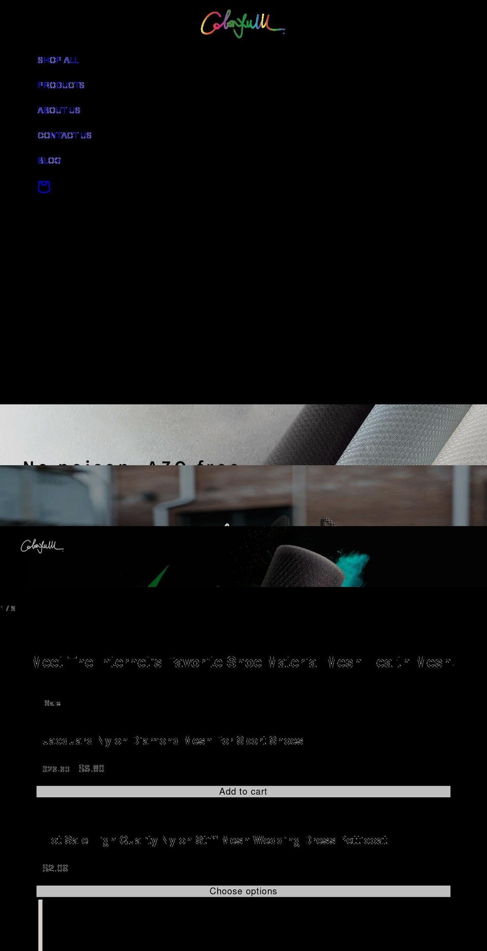colorfulll.com shopify website screenshot
