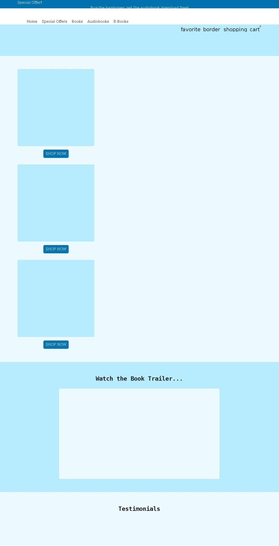 colorofmiracles.com shopify website screenshot