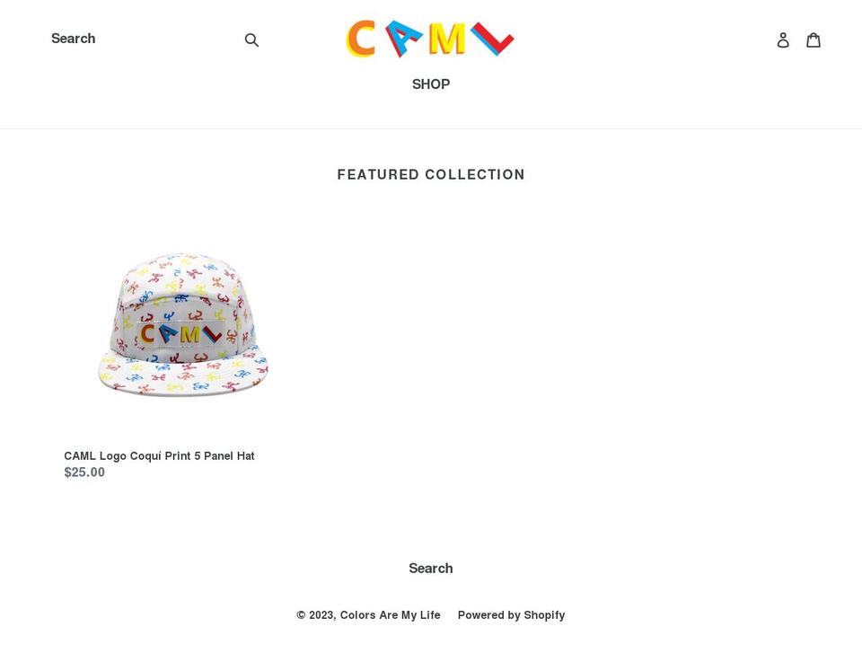 colorsaremylife.com shopify website screenshot