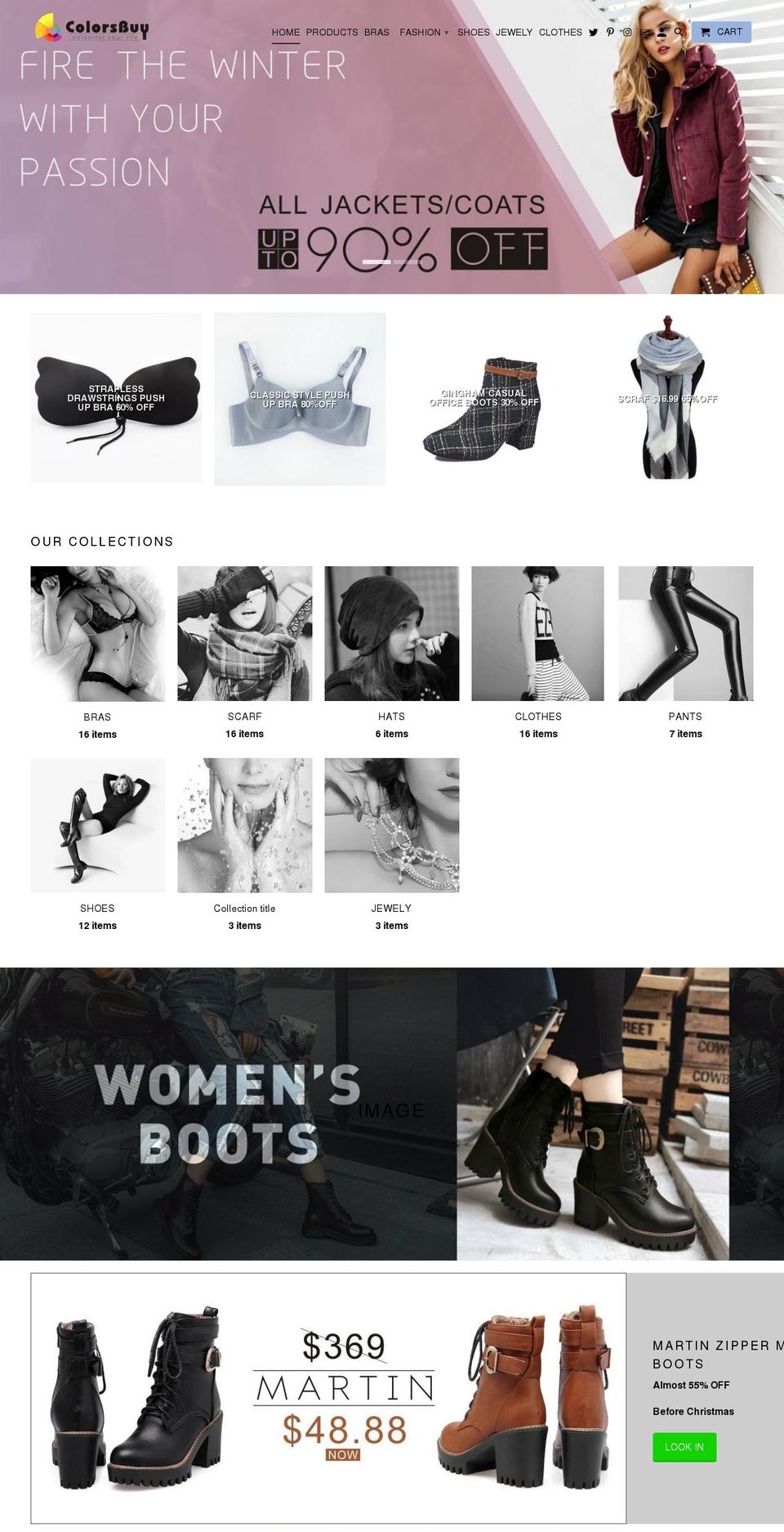 colorsbuy.com — Shopify storefront screenshot