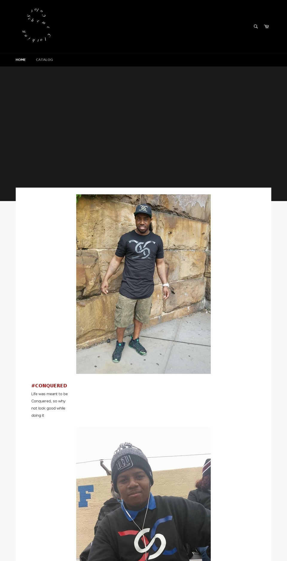 colorschemeclothing.com — Shopify storefront screenshot