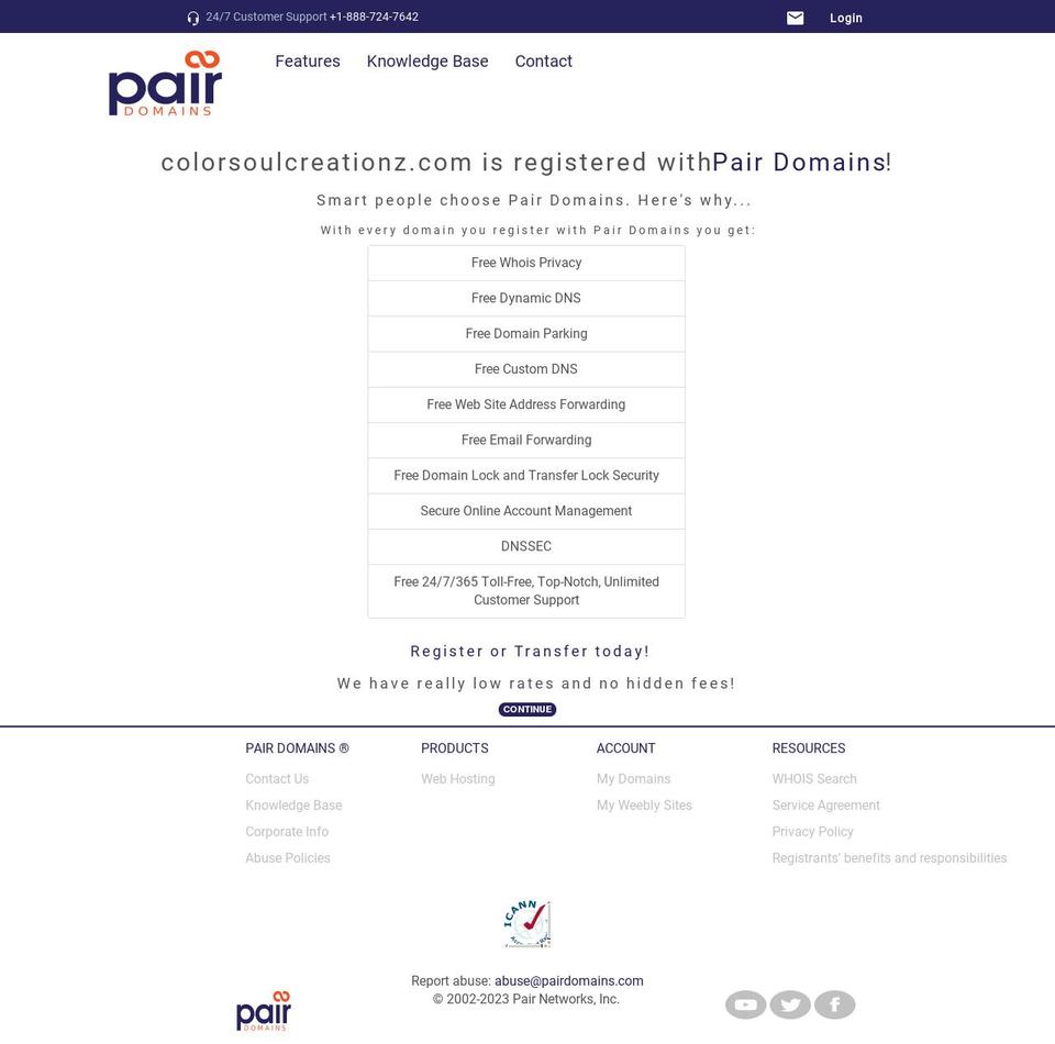 colorsoulcreationz.com shopify website screenshot