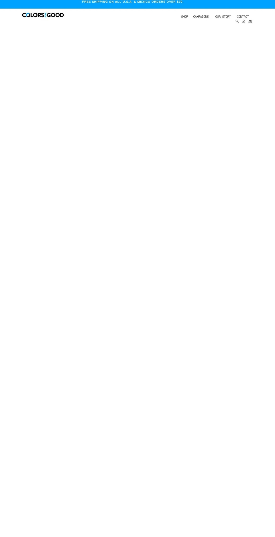 unero-minimal-58clicks Shopify theme site example colorsxgood.com