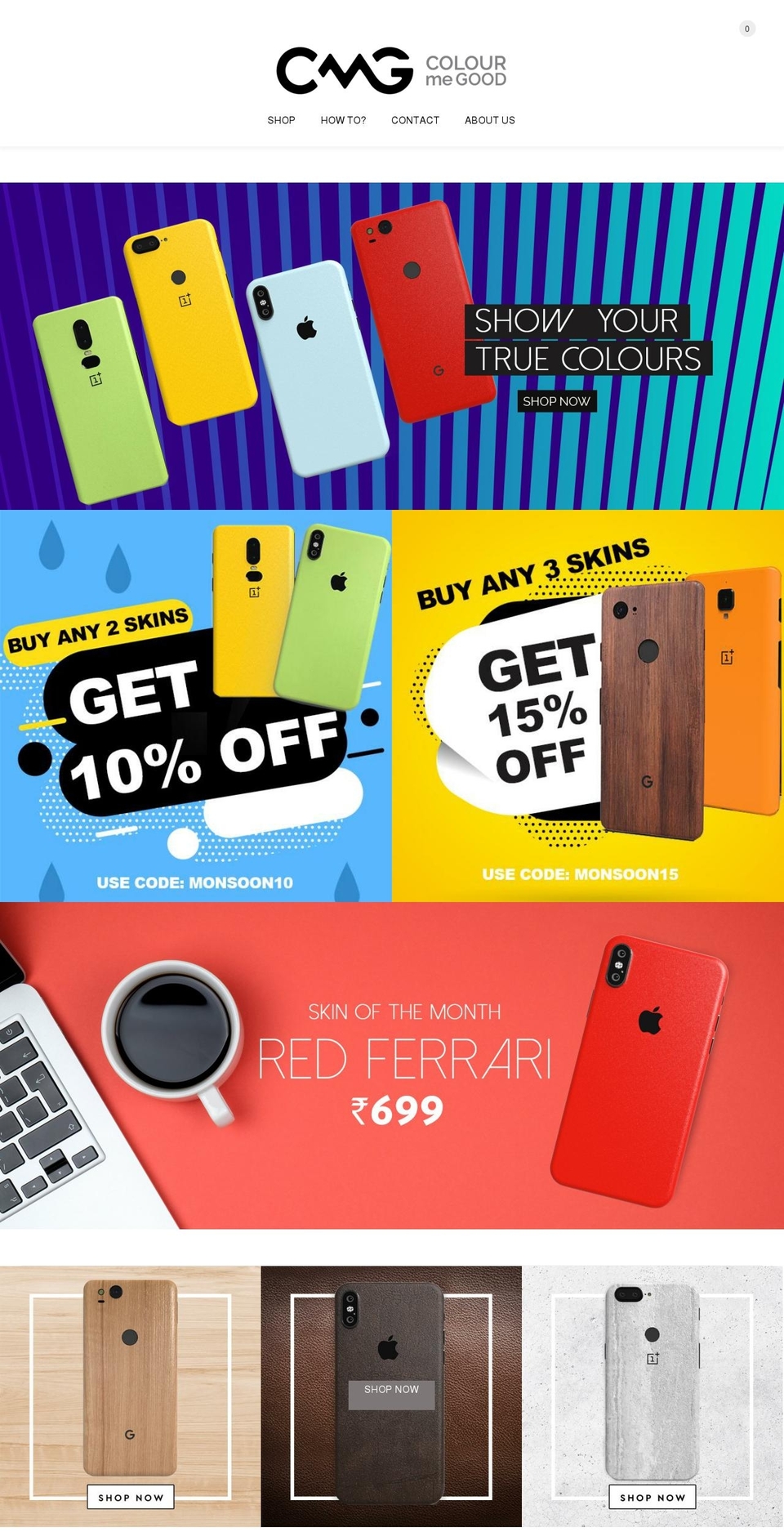 colourmegood.com — Shopify storefront screenshot