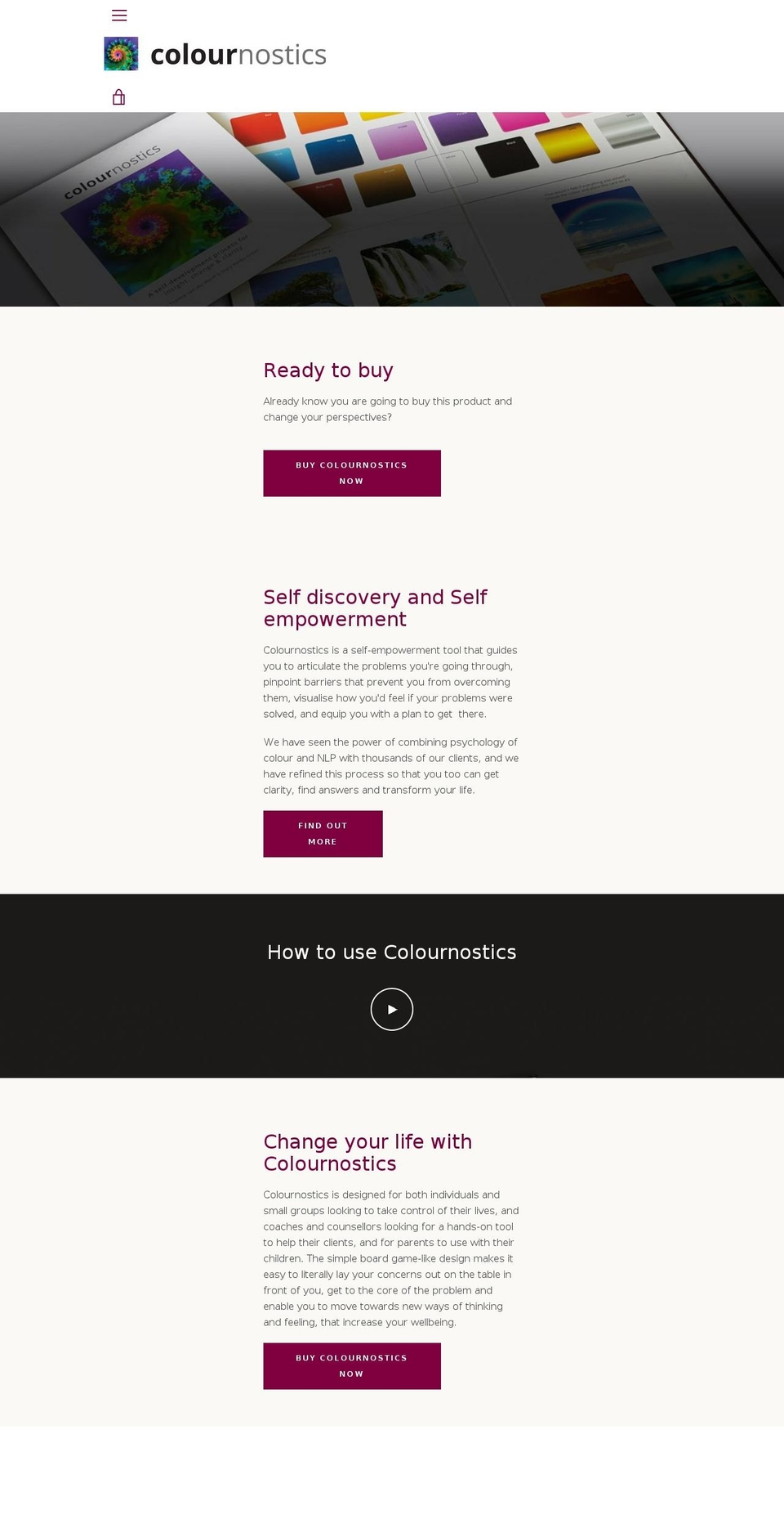 colournostics.com — Shopify storefront screenshot