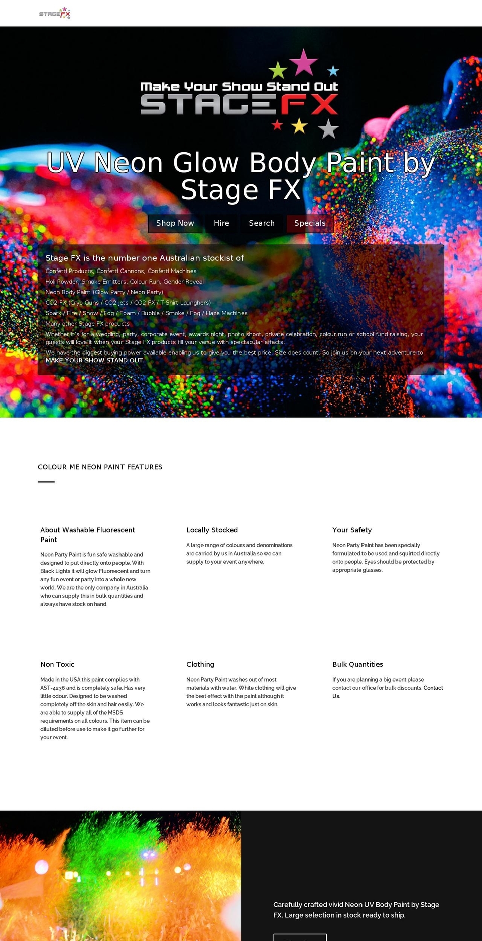 colourpaint.com.au shopify website screenshot