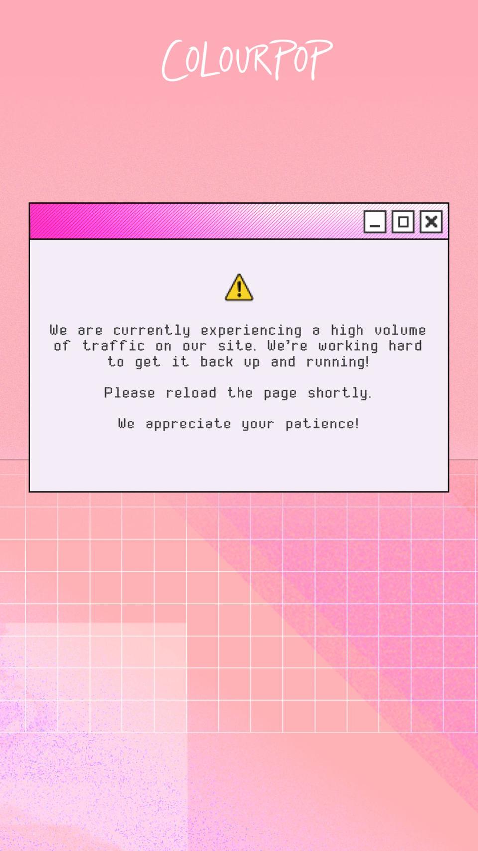 colourpop-stg.myshopify.com shopify website screenshot