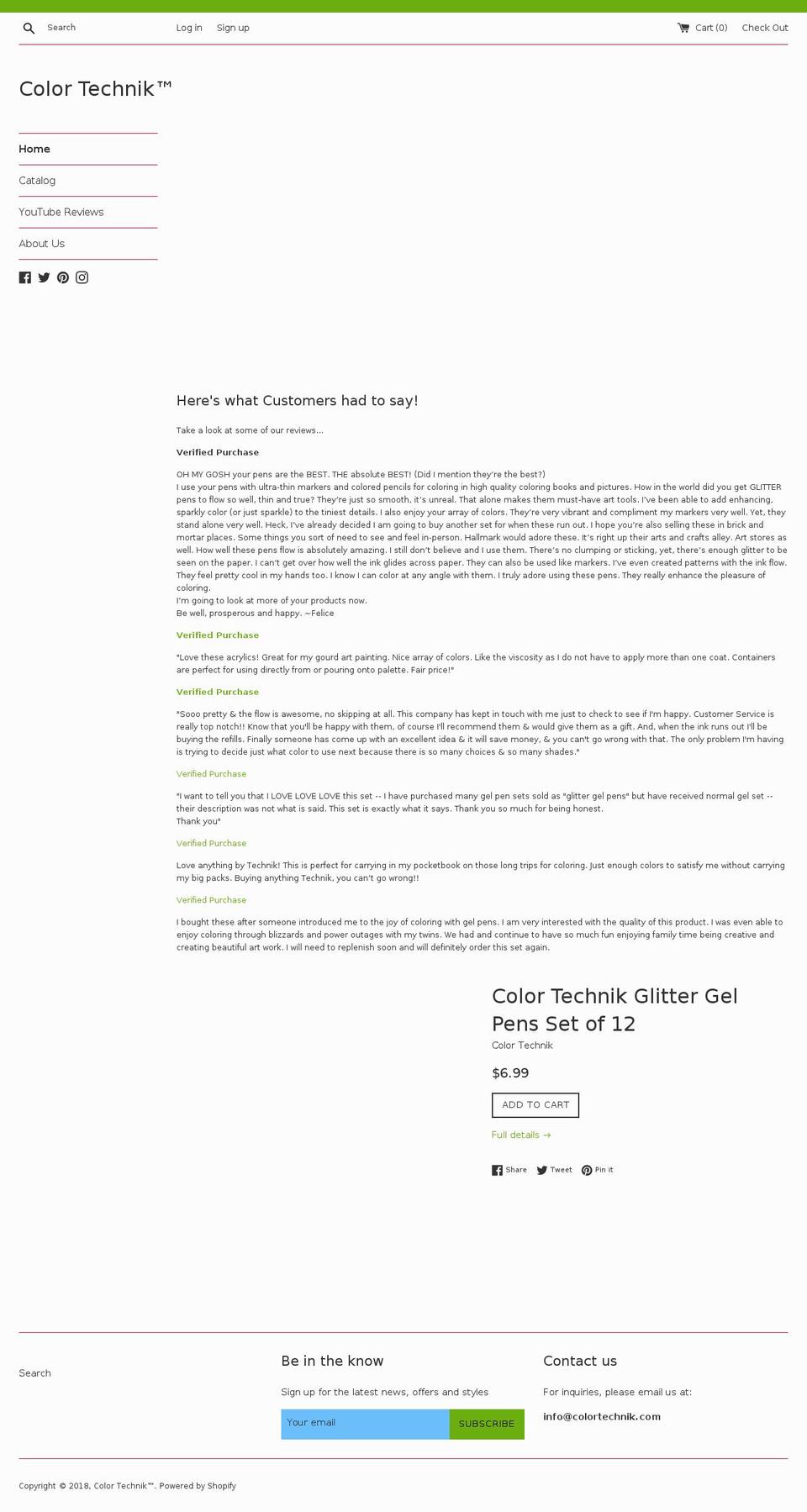 colourtechnic.com — Shopify storefront screenshot