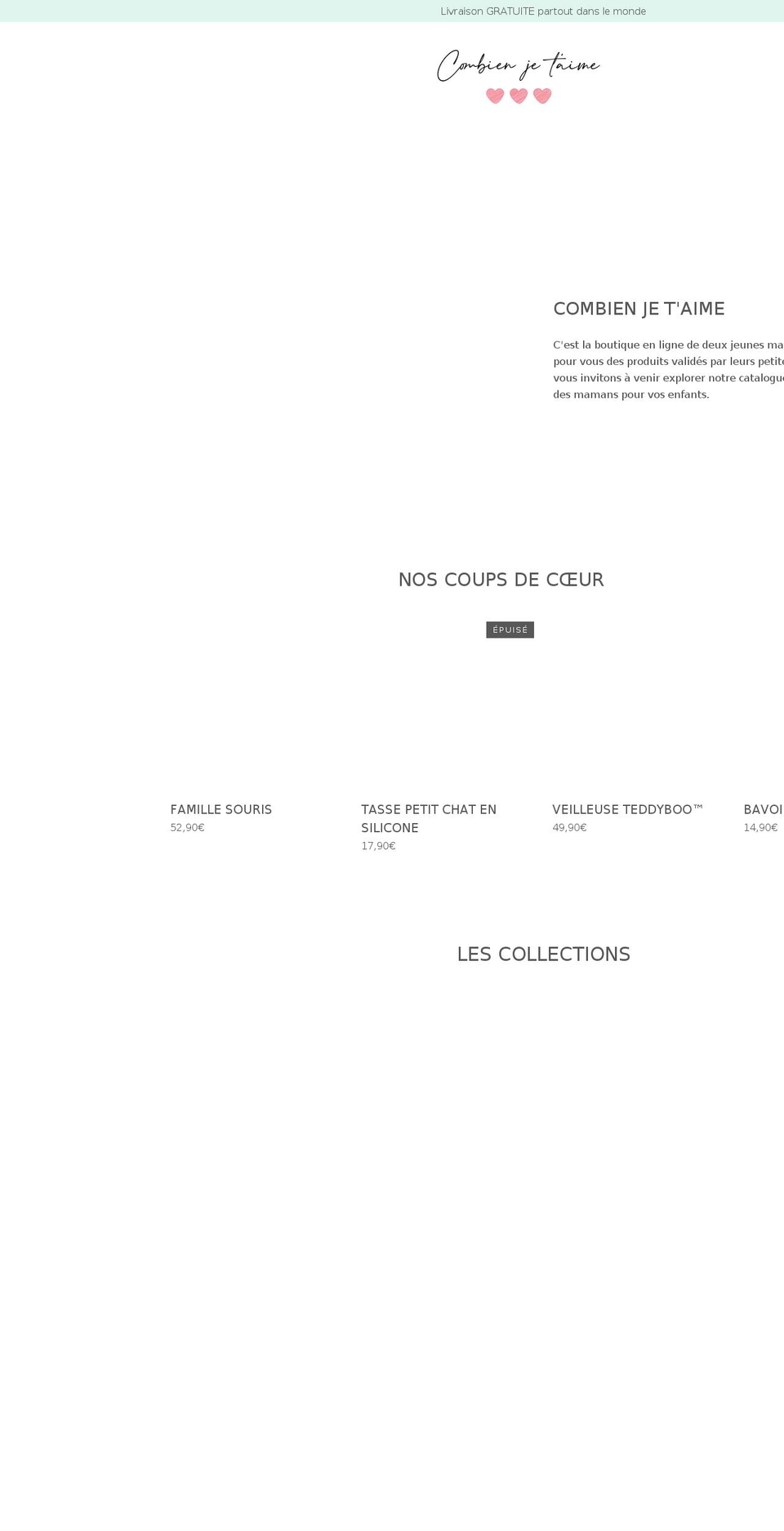combienjetaime.com shopify website screenshot