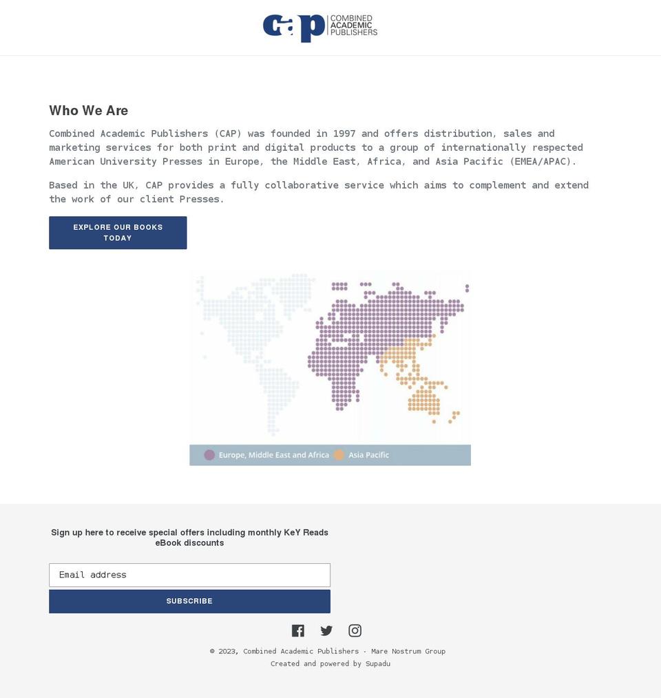 combined-academic.myshopify.com shopify website screenshot