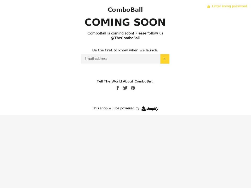 comboball.com — Shopify storefront screenshot