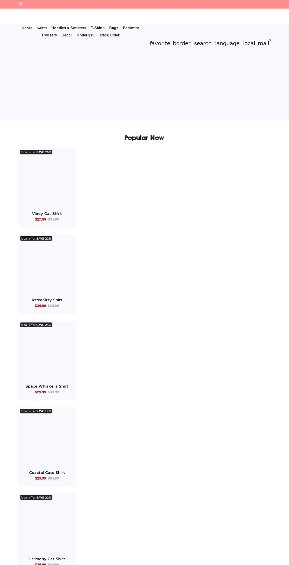 comeinsidekitty.com shopify website screenshot