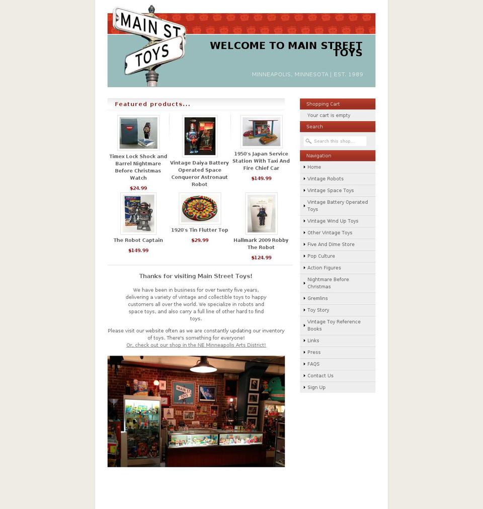 comettoys.com — Shopify storefront screenshot