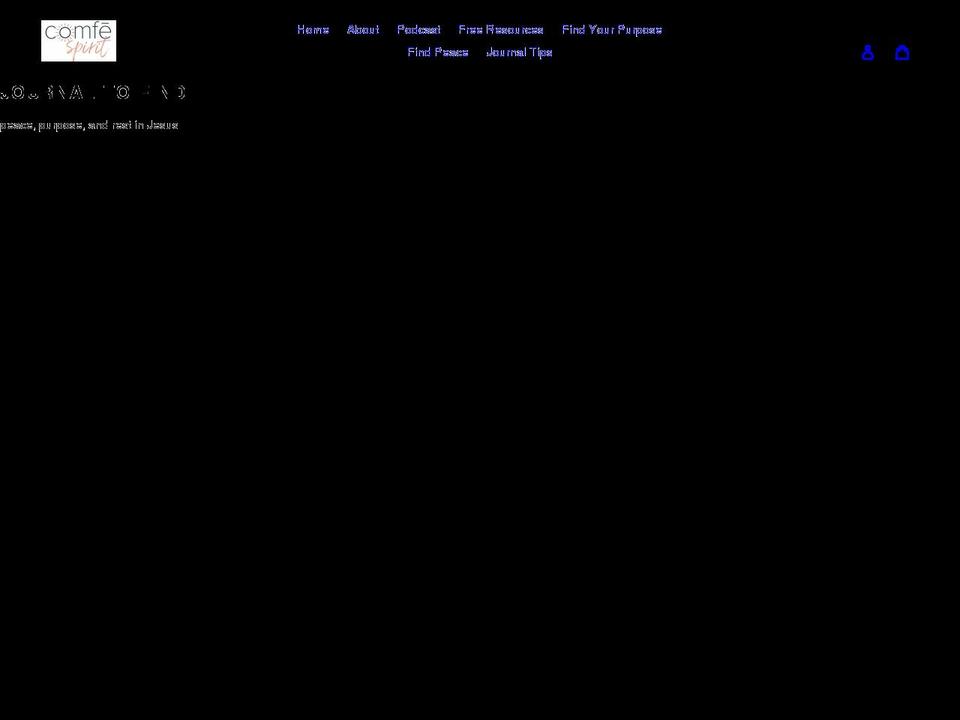 comfespirit.com shopify website screenshot