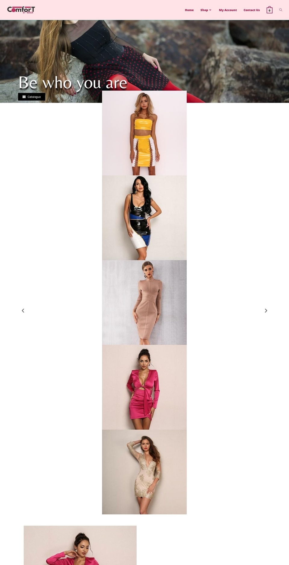 comfortatreach.com — Shopify storefront screenshot