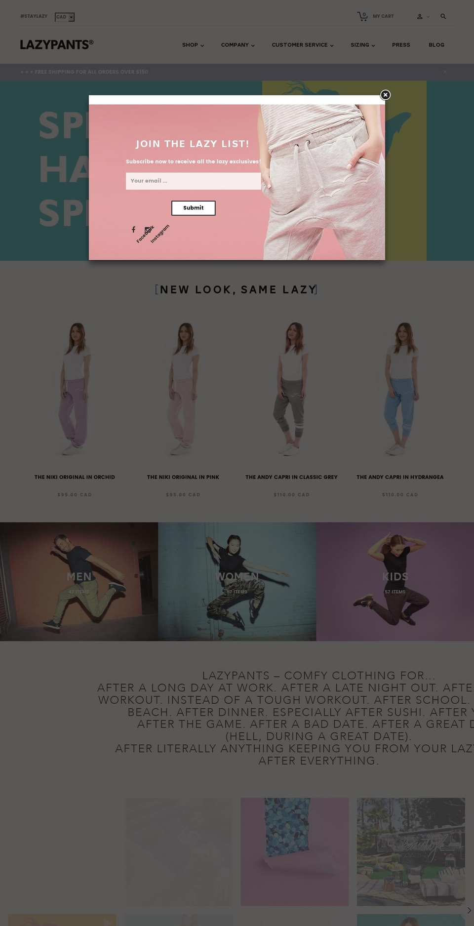 comfortismystyle.com shopify website screenshot