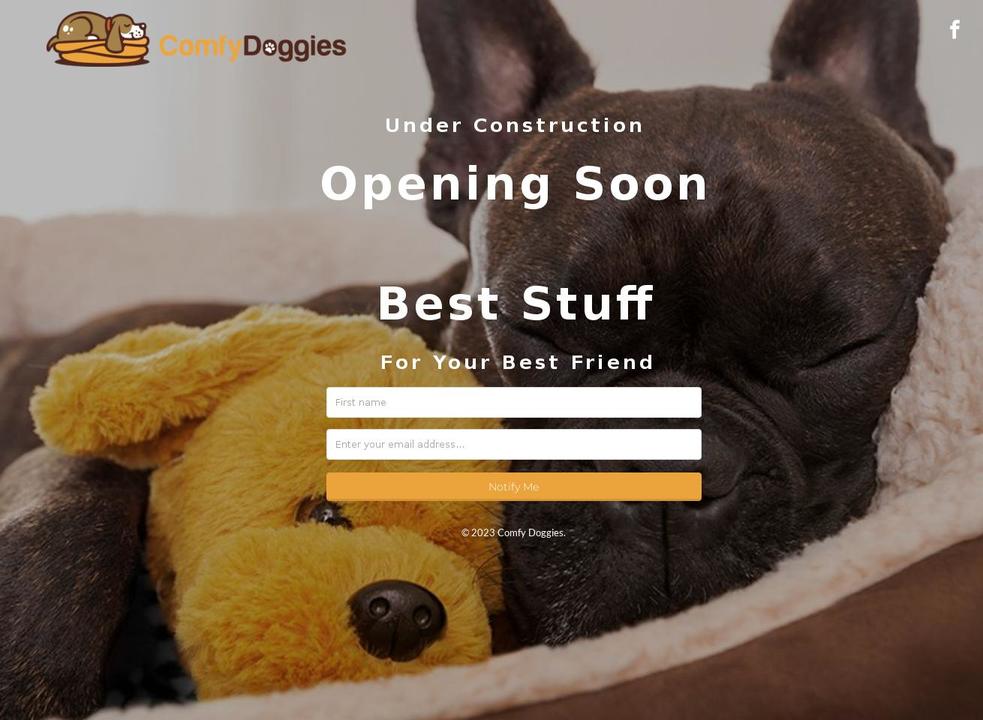 rpm-cd Shopify theme site example comfydoggie.com