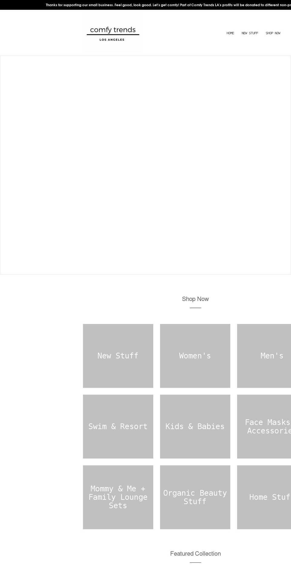 comfytrendsla.com shopify website screenshot