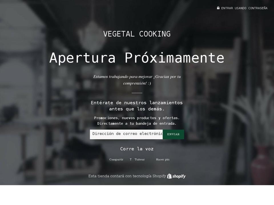 comidaveganaadomicilio.com shopify website screenshot