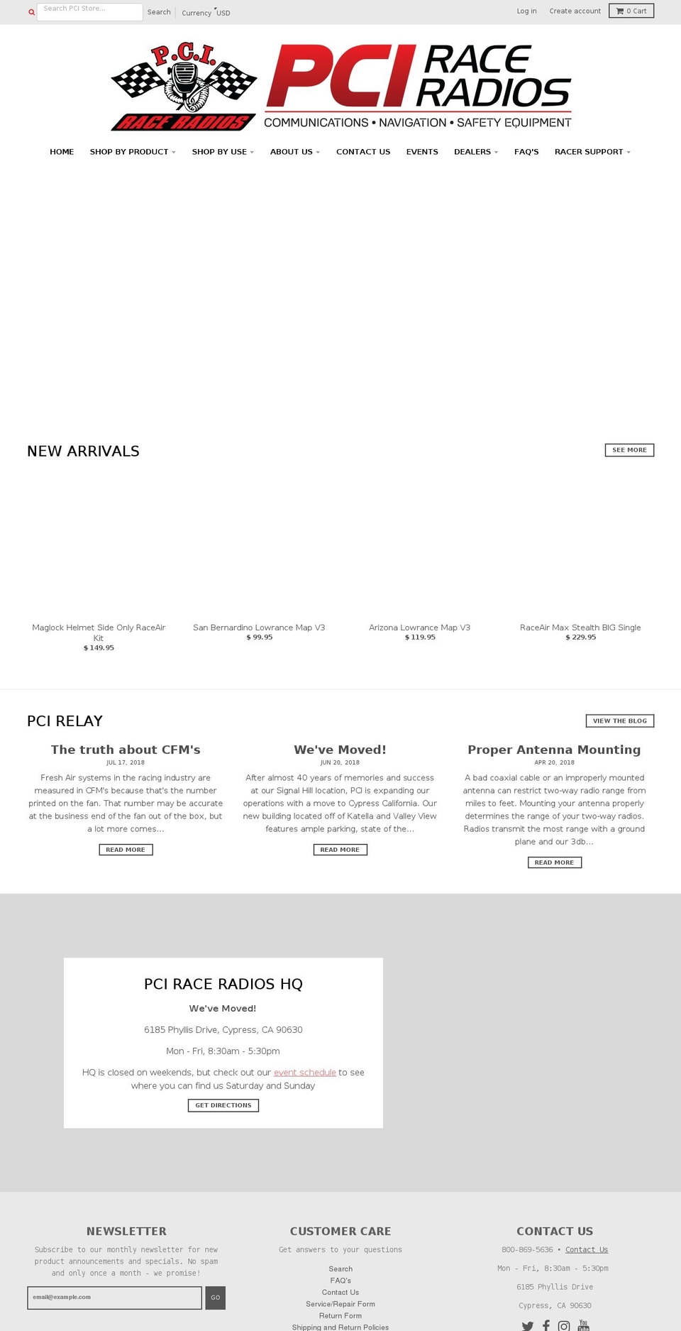 comlinkrtx.com shopify website screenshot