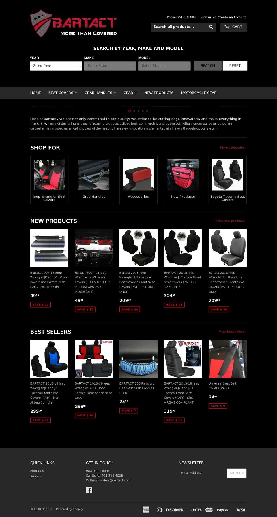 commandervehicle.com — Shopify storefront screenshot