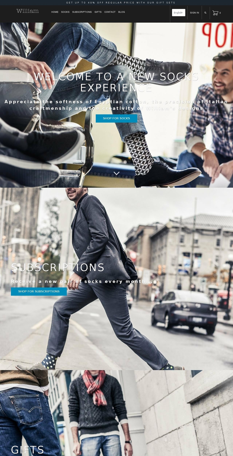 commercebywilliam.com — Shopify storefront screenshot