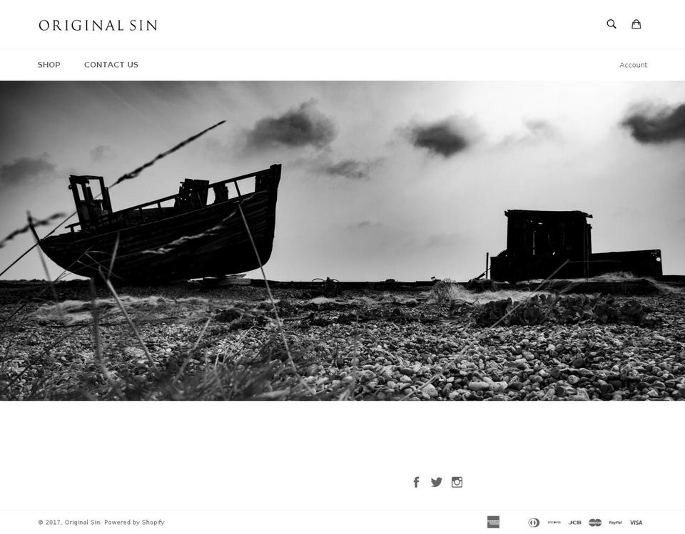 commitoriginalsin.com shopify website screenshot