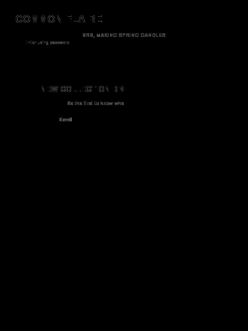 commonflaire.com shopify website screenshot