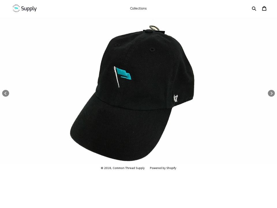 commonthreadsupply.com — Shopify storefront screenshot