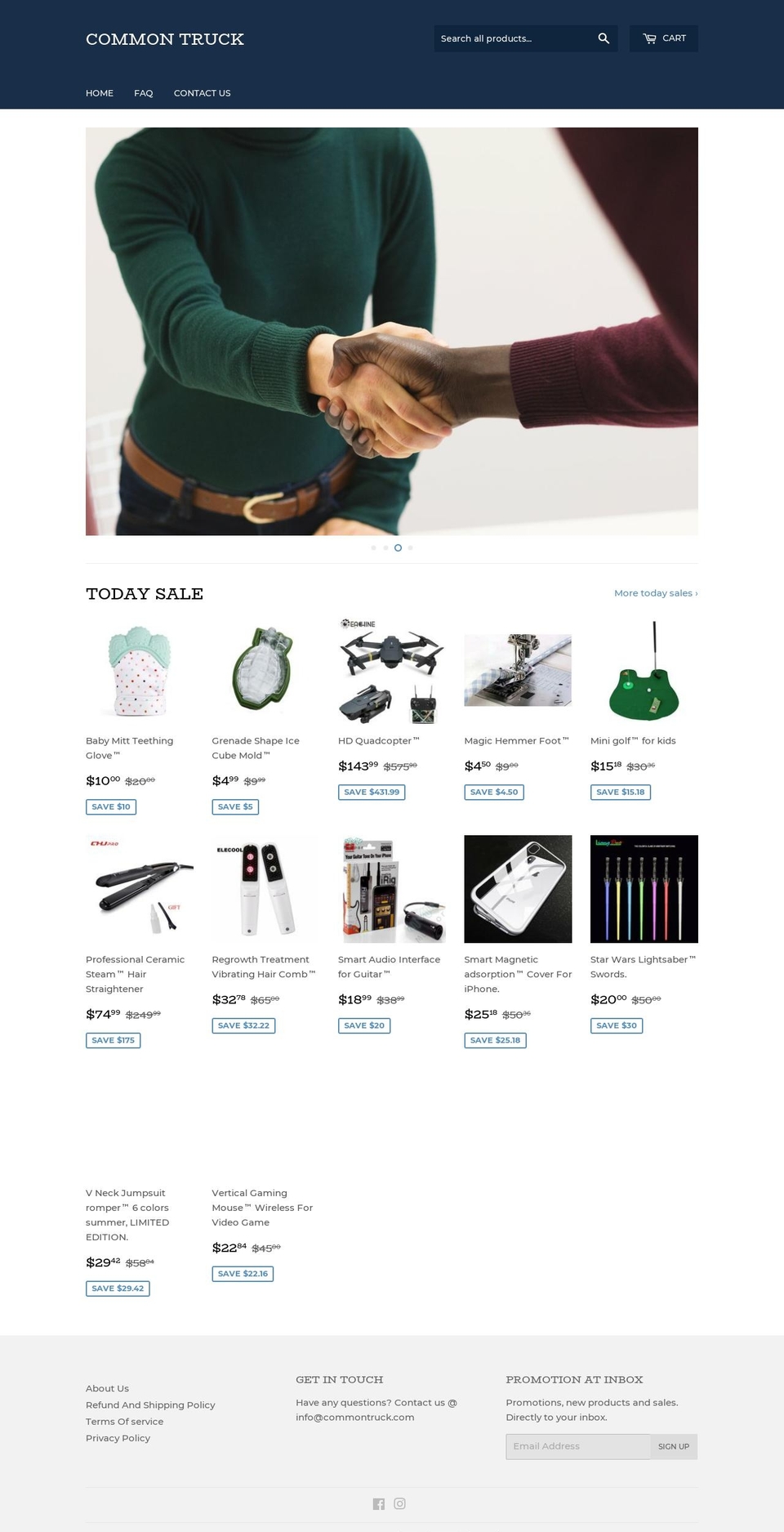 commontruck.com — Shopify storefront screenshot