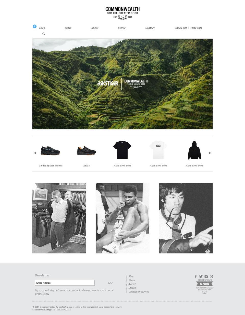 commonwealth-ftgg.com shopify website screenshot