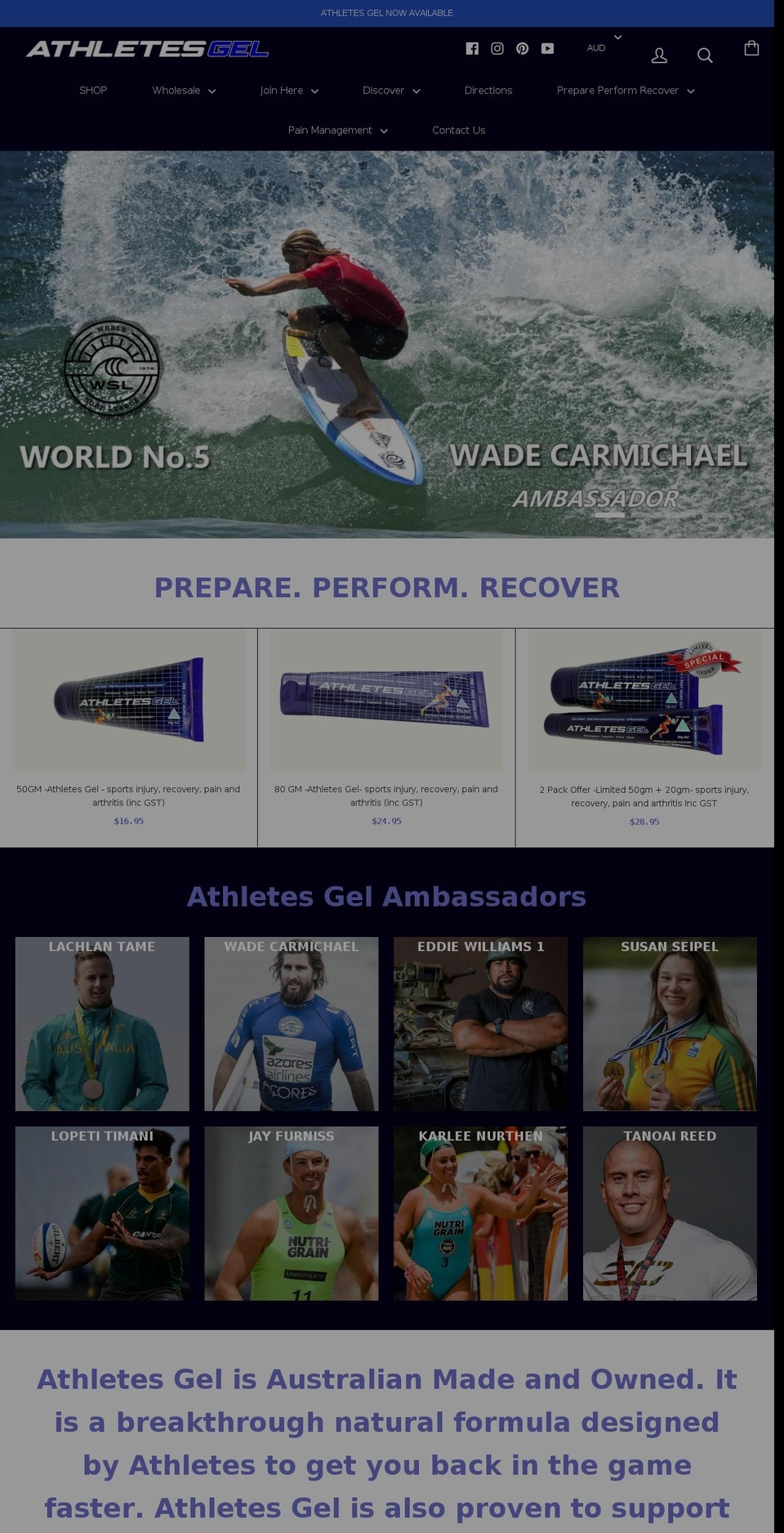 commonwealthgamesholiday.com — Shopify storefront screenshot