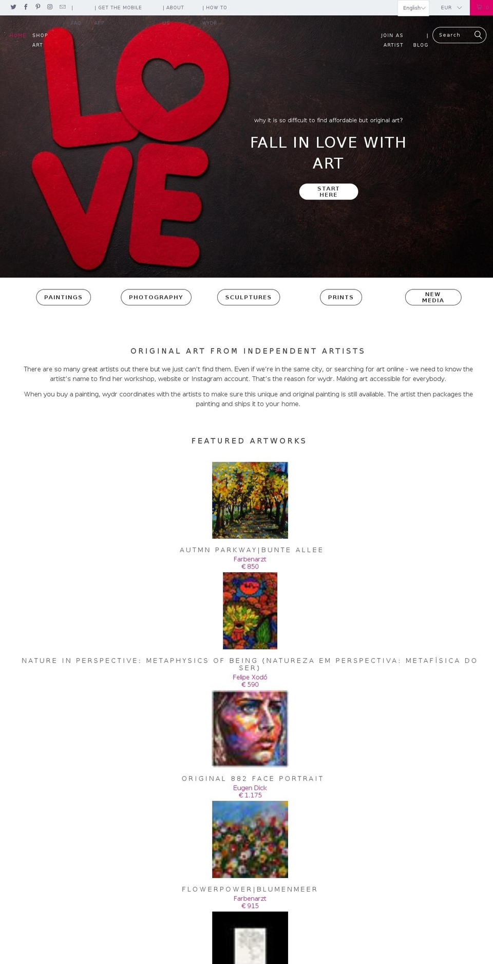 communitycurated.com — Shopify storefront screenshot