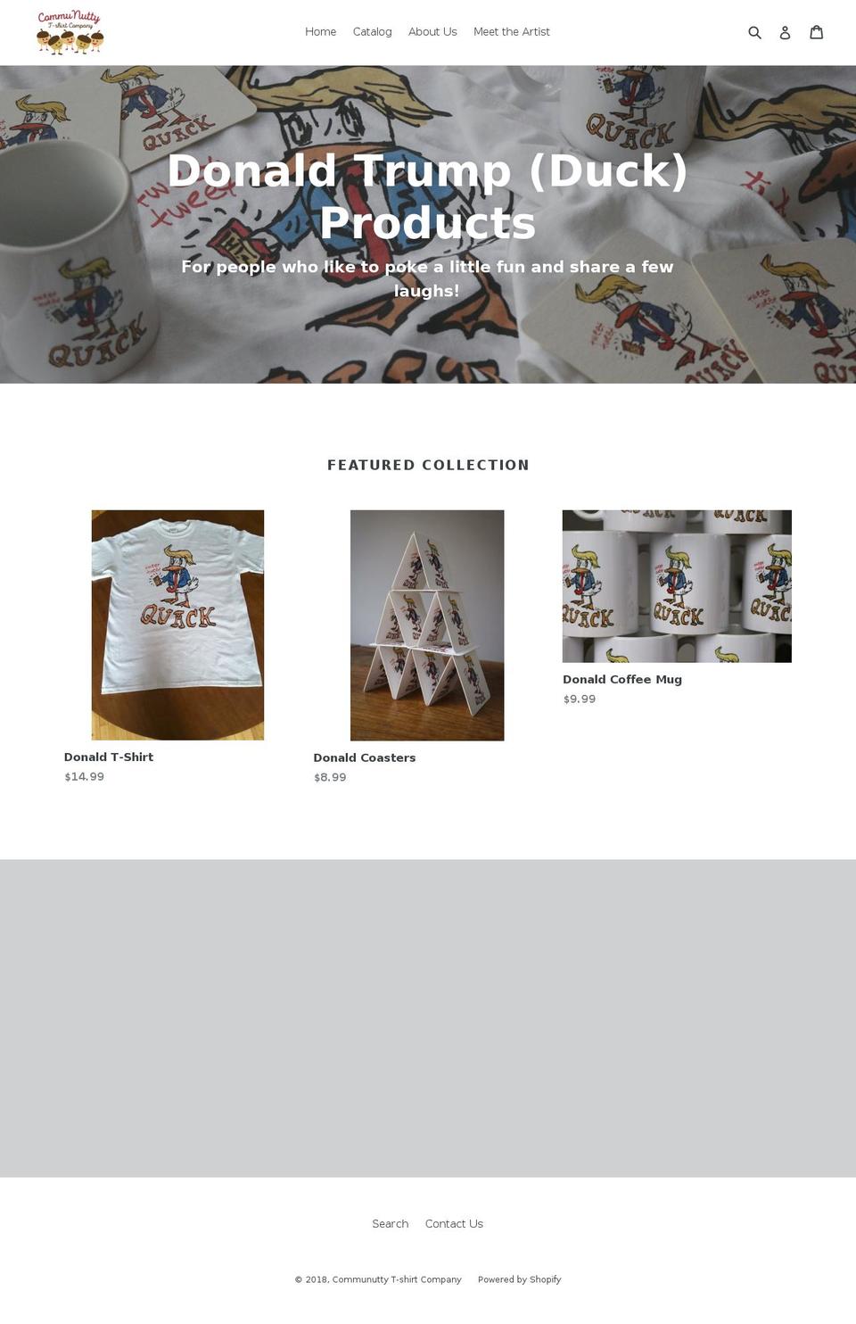 communutty.com — Shopify storefront screenshot