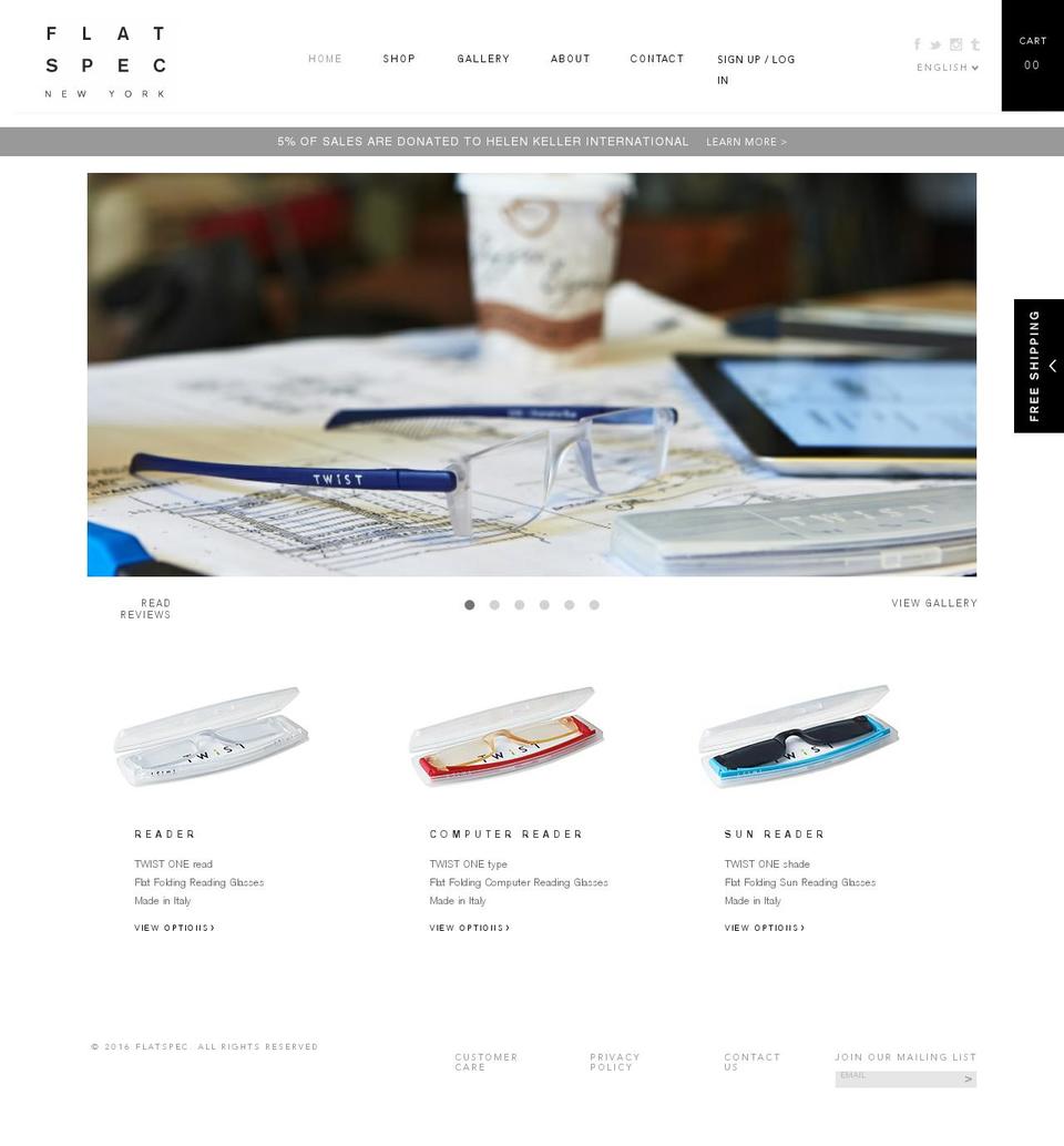 compacteyewear.com shopify website screenshot