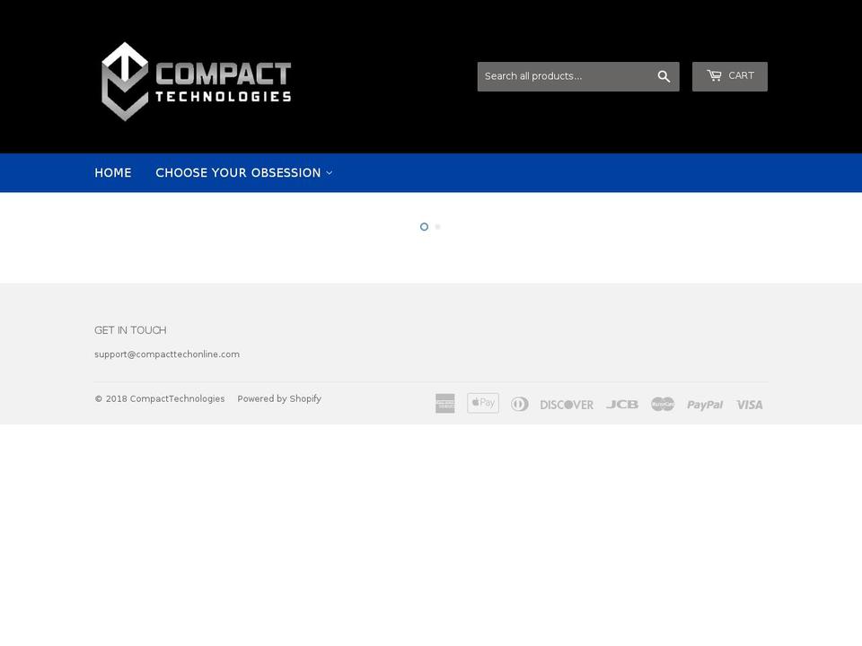 compacttechonline.com shopify website screenshot