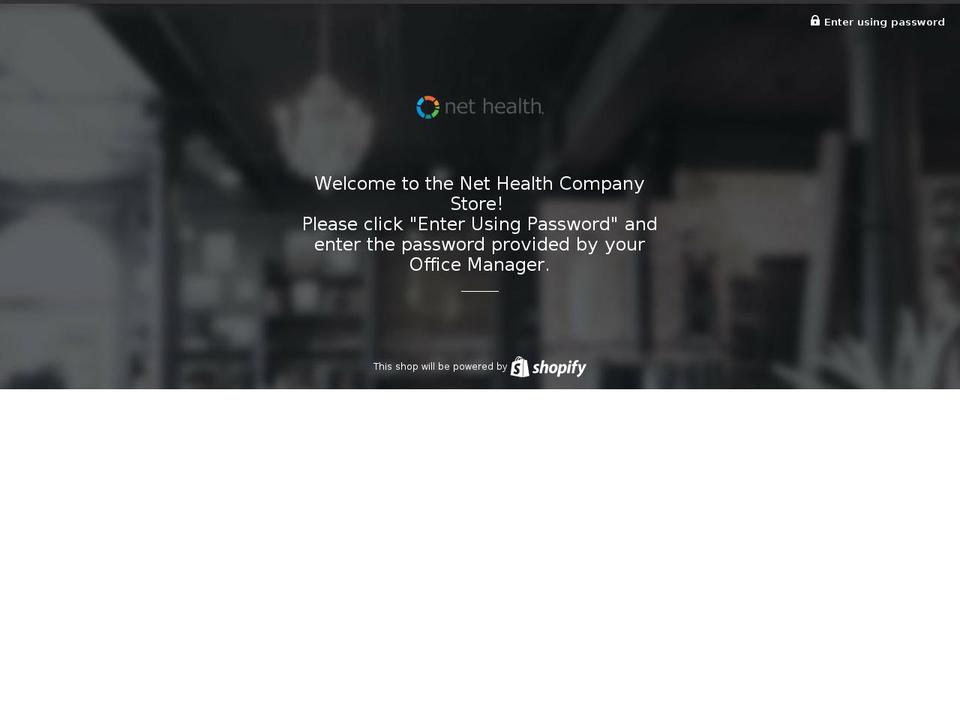 company-store-net-health.myshopify.com shopify website screenshot