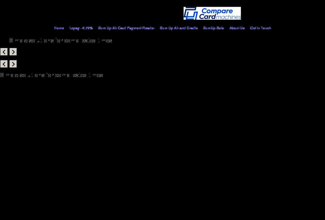 comparecardmachines.com shopify website screenshot