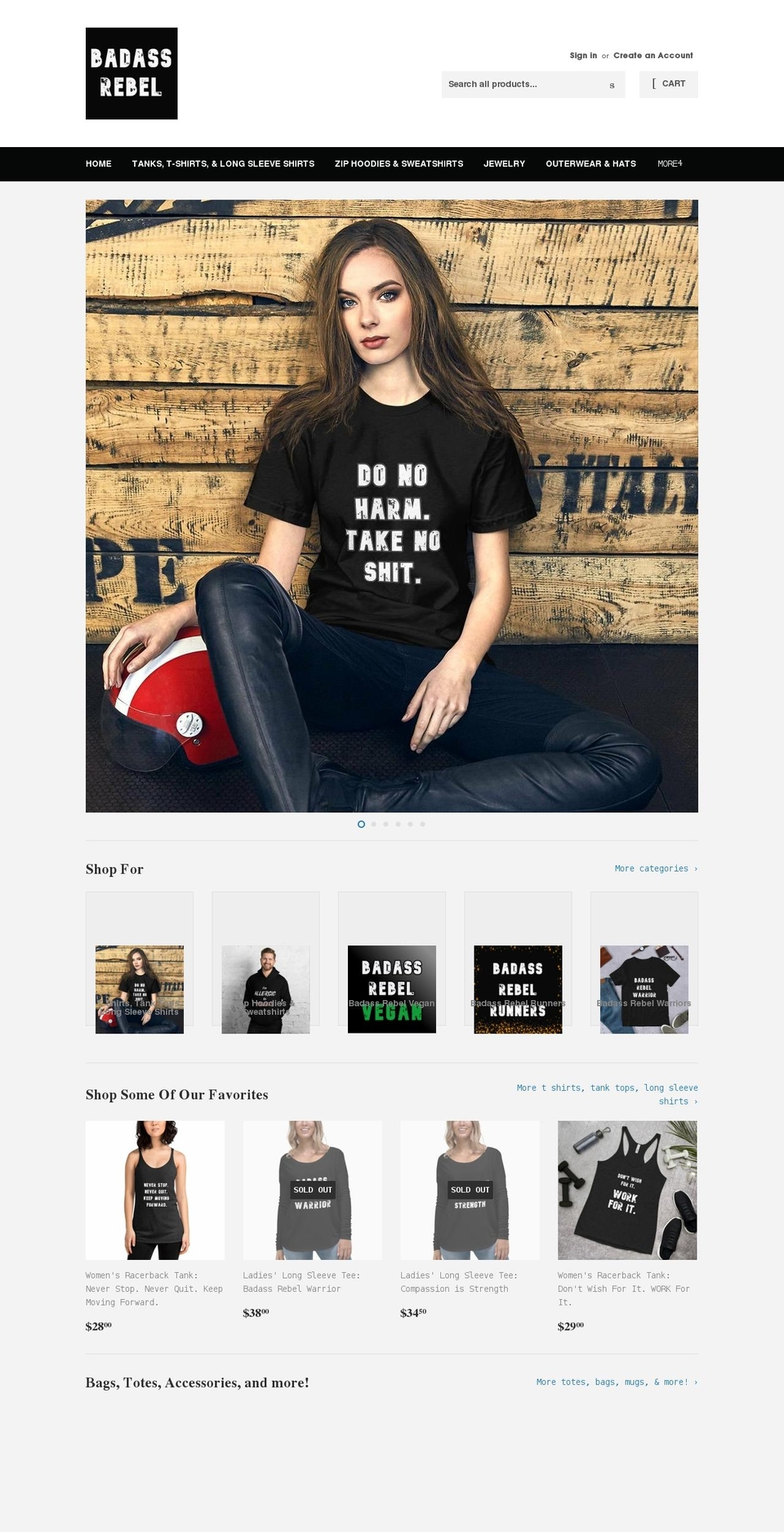 compassionateapparelcompany.com — Shopify storefront screenshot